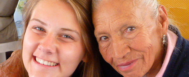 a volunteer project in quito working with old and homeless persons