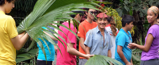 an education project in Bua for international students from Quito