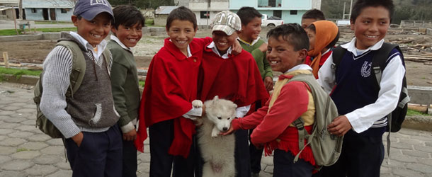 Sustainable community development project in Ecuador for volunteers working in agriculture and education
